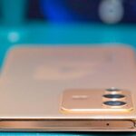 Vivo V23 Pro сверху