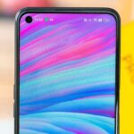 Realme 9 Pro вырез в экране