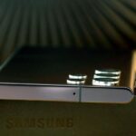 Galaxy S22 Ultra сверху