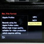 Запись видео Panasonic GH6