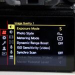 Съёмка фото Panasonic GH6