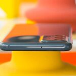 Samsung Galaxy A23 сверху