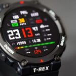 Amazfit T-Rex 2 качество отображения дисплея