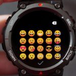 Смайлики в Amazfit T-Rex 2