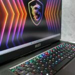 Углы обзора экрана MSI GT77 Titan