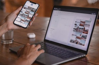 Телефон и ноутбук