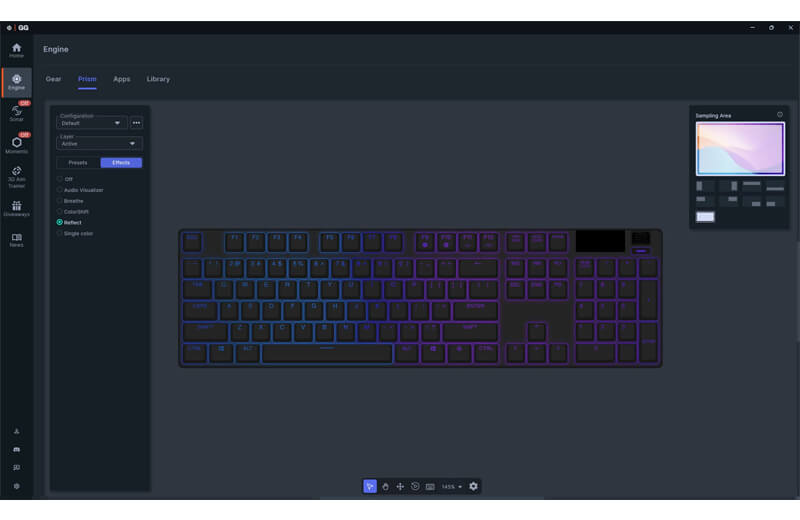 Настройка подсветки SteelSeries Apex Pro Gen 3