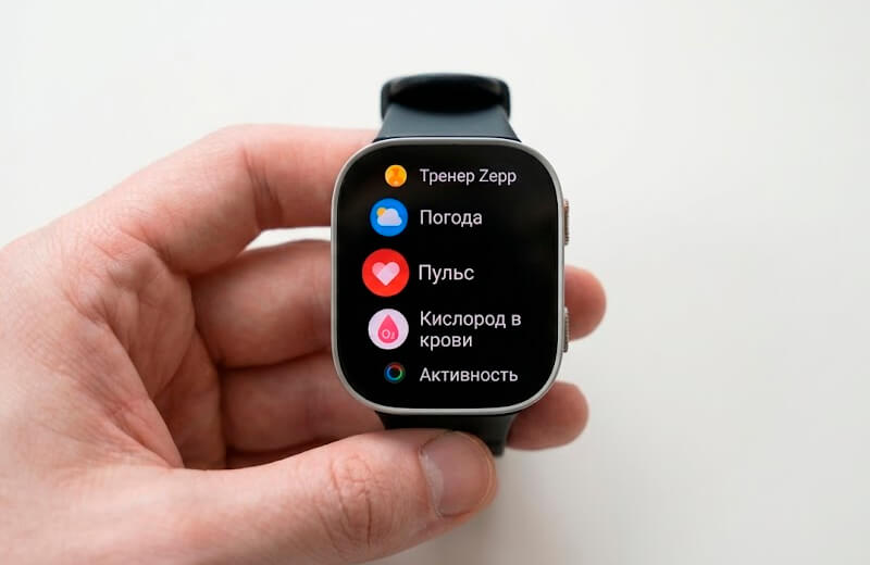 Интерфейс часов