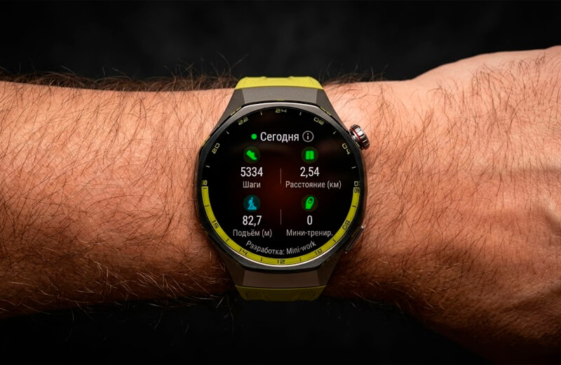 Занятия спортом с Huawei Watch GT 7 Pro