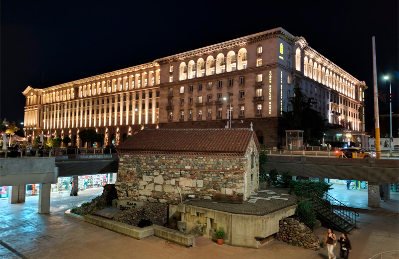 Съёмка вечером